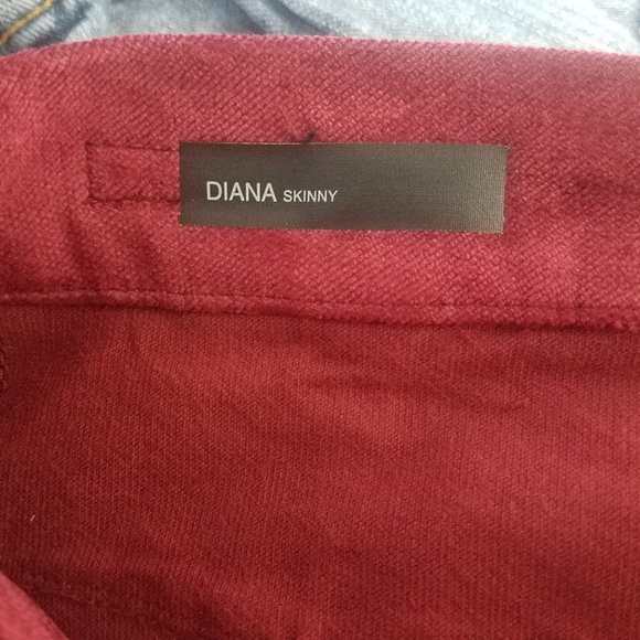 Stitch Fix Kut From The Kloth Red Velvet Pants 2 - Picture 4 of 8